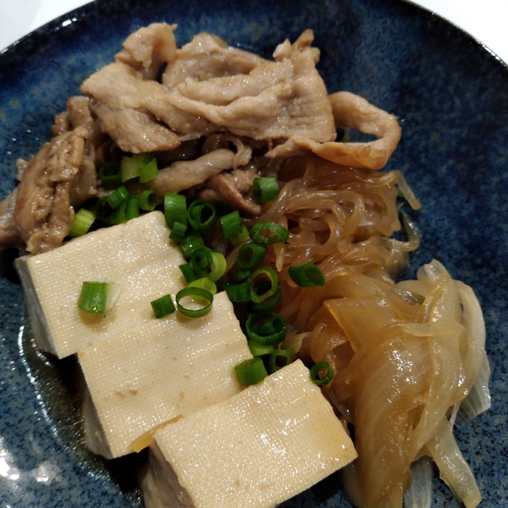 豚こまで♪肉豆腐